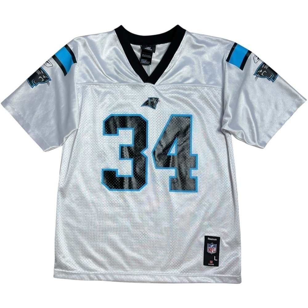 Reebok DeAngelo Williams NFL Panthers Kids Jersey Size L
